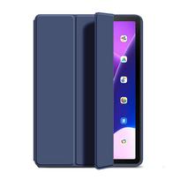 For Lenovo Tab M10 Plus 3rd Gen TB125FU TB-128FU Gen 3 Case 10.61 Tri-fold PU Leather Smart Case For Xiaoxin Pad 10.6 Funda Xiaoxin Pad 2022 blue