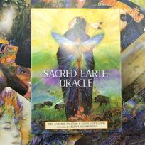 Sacred Earth Oracle kortelė angliška versija, 45 kortų kaladė Taro būrimo likimo žaidimas gray