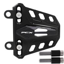 Motociklo aliuminio priekinio stabdžių suporto dangtelio apsauga Honda PCX150 PCX160 priedams PCX 150 PCX NO LOGO Red black