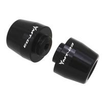 Motociklų priedai YAMAHA YZF R3 YZF R25 MT03 MT25 R 3 25 MT 03 25 MT-03 MT-25 Vairo rankenos Rankenos Rankenos galas R25 LOGO Red red