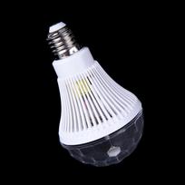 1PC Auto Rotating E27 Crystal Magic Ball DJ Disco Party Light Stage Lighting Effect Bulb Lamp white