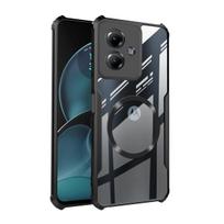 For Motorola Moto G75 G55 G35 Case Hard Transparent Magnetic Protective Back Cover Case For Moto G84 G54 G34 G24 G14 G04 G73 G13 For Moto G13