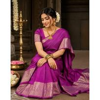 Exclusive New Launch Linen Silk Saree Collection brown