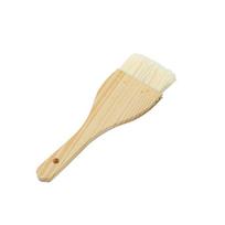 Wool Hake Brushes Long Handle Soft Goat Brush Goat Hair Brush for Watercolor Painting and Dyeing (White,1-5#)