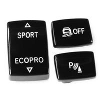 Interior Console Sport Pro Switch Button AntiSlip Sensor for 1 2 3 4 Series F20 F21 F22 F23 raudona