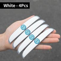 4PCS Car Door Edge Protector Guards Sticker Strip For Volkswagen VW Scirocco Jetta Beetle Golf Passat Polo Tiguan Sharan Touran