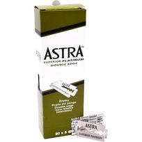Astra Platinum Double Edge Safety Razor Blades 100 pcs 1 Pack (20 1 pcs)