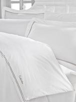 COTTON BOX Satino patalynės komplektas su paklode, 200x220 cm, 6 dalys