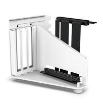 NZXT pCIe 4.0 graphics card mounting bracket in white