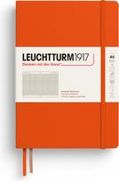 Leuchtturm 1917 Užrašų knygelė Leuchtturm 1917, kietu viršeliu, languota, A5, 251 psl., moliūgų spalvos, 80 g/m²