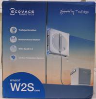 Ecovacs | Ecovacs Window Cleaning Robot | WINBOT W2S OMNI | Corded | 8000 Pa | White | DAMAGED PACKAGING AND PAINT, MISSING CLEANING BOTTLE. ITEM AND PARTS ARE SCRATCHED, DIRTY