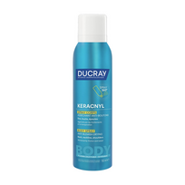 DUCRAY KERACNYL džiovinantis kūno purškiklis į aknę linkusiai odai, 150ml