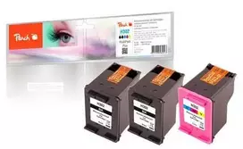 Peach Kasetė HP Nr.302 MultiPackPlus REM,KOM
