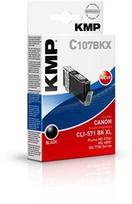 Legrand Tusz KMP Patrone Canon CLI-571 BK XL comp. ph.juodas pigm. C107BKX - 1568,0001