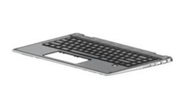 Hewlett Packard (HP) HP L53785-DH1, korpuso pagrindas + klaviatūra, Nordic, klaviatūros apšvietimas, HP, Pavilion x360 14-dh