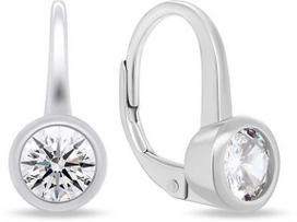 Brilio Silver Brilio Sidabrinis Delicate sidabriniai auskarai su cirkonais EA129W