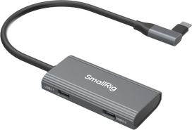 SmallRig 4598 USB-C Hub 4-in-1 PD/USB-C 3.1/USB-C 2.0 with Audio Adapteris
