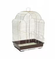 Panama Pet Panamos naminių paukščių narvas 42x30x57 cm auksinis/rudas