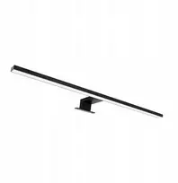 Sieninis šviestuvas IDEUS Struhm Roxana 04469 vonios sieninis šviestuvas galerija virš veidrodžio juosta IP44 1x13W LED 4100K juoda/balta