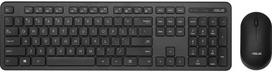 Klaviatūra ASUS CW100 Belaidžių klaviatūros ir pelės rinkinys Juodas
