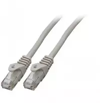 Mercodan Patch kabelis CAT6 UTP, pilkas, 2.0m, be halogenų, 2x4xAWG24