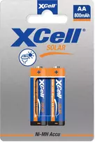 XCell saulės baterija X550AA Ni-MH Mignon AA 1,2V 800mAh 2 vnt.