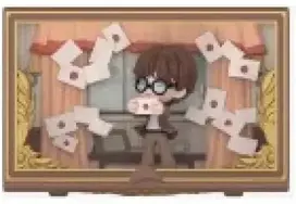 Cld Merch Hedo Hedžo mėlyna SKY paslapčių dėžutė Harry Potter 9 dalių figūrėlė