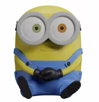 ERIK Minions Bob silikoninė LED naktinė lemputė vaikams, 15 cm
