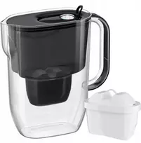 Vandens filtravimo ąsotis Aquaphor Fresh MFP+, 3,2l, juodas