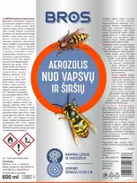 Bros BROS - Vapsvų ir širšių aerozolis 600 ml LT