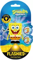 Kids Licensing Raktų pakabukas KIDS Pakabutis Žibintuvėlis Kempiniukas Plačiakelnis LED raktams ir kuprinei vaikams / Bs10011 (SB12162)