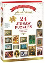 Dėlionė Eurographics Advento dėlionių kalendorius „Garsiausi paveikslai“ – 24×50 det., 1200 vnt.