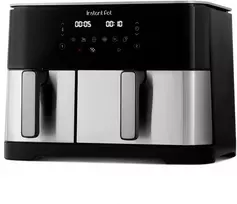 Gruzdintuvė Instant „Airfryer“, „Vortex“ 11 l. 70/30 Split AF EU, nerūdijančio plieno / juodos spalvos, 140-0003-01-EU