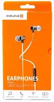 Ausinės Evelatus su laidu Universal Hands Free EEP01 su mikrofonu Universal 3.5mm Baltos EEP01 WHT