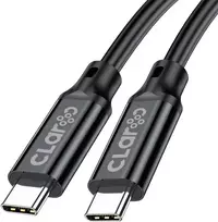 Claroc USB-C kabelis 4K@60Hz, 100W, 20Gbps, 3 m