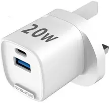 Įkroviklis Evelatus Adapteris QuickVolt Adapter20W UK/HK Baltas RLC-542 UK