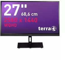 Wortmann Monitorius Technologia Dotyku TERRA LCD/LED 2771W PV 2K IPS juodas HDMI/DP/USB-C (3030266)