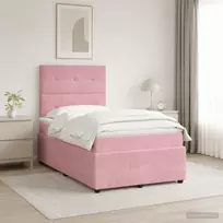 Lova LED lovos čiužinys su LED apšvietimu Rožinė 120 x 200 cm