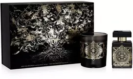 Initio Set : Oud For Greatness, Eau De Parfum, Unisex, 90 ml + Oud For Greatness, Amber Woody, Scented Candle, 180 g Unisex