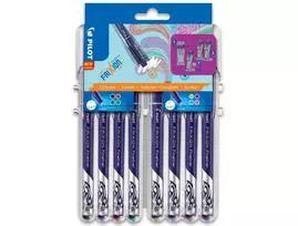 Pilot Pen Pilot Frixion plonas flomasteris - Set2Go - su 8 vnt. įvairių spalvų