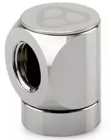 Thermal Grizzly DeltaMate Rotary – FF 90 laipsnių, blizgus nikelis