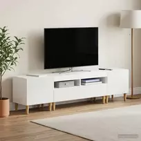 TV staliukas 3 dalių LED televizoriaus spintelė ARNHEM 3 vnt.