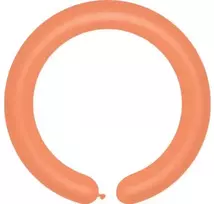 Viborg Ballon As Gemar Modelinis molis, vamzdeliai - oranžinė - pastelinė - 100 vnt. Aukštos kokybės. universalus