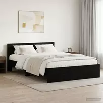 Lova Lovos Rėmas su Galvūgaliu Juodojo ąžuolo 140 x 190 cm