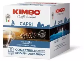 Kavos kapsulės KIMBO Dolce Gusto Capri,16 x 7g