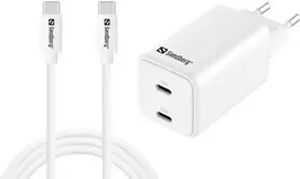 Įkroviklis Sandberg AC Charger USB-C PD65W EU 1.5M (441-75)