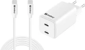 Įkroviklis Sandberg AC Charger USB-C PD65W EU 3M (441-76)