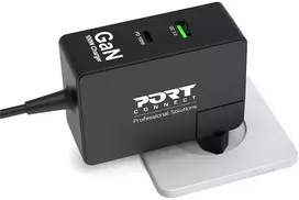 Įkroviklis Port Designs Port USB-C Įkroviklis GaN 100W USB-C/A Adapteris kelioninis (902103)