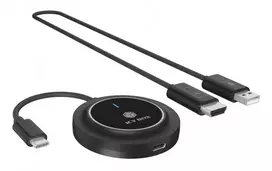 Carruzzo ICY BOX IB-WL101 belaidė sistema pristatymams HDMI / USB Type-C Saugumo raktas