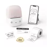 Etikečių spausdintuvas Niimbot spausdintuvas termiczna etikečių samoprzylepnych B2 Niimbot 203 DPI Bluetooth USB